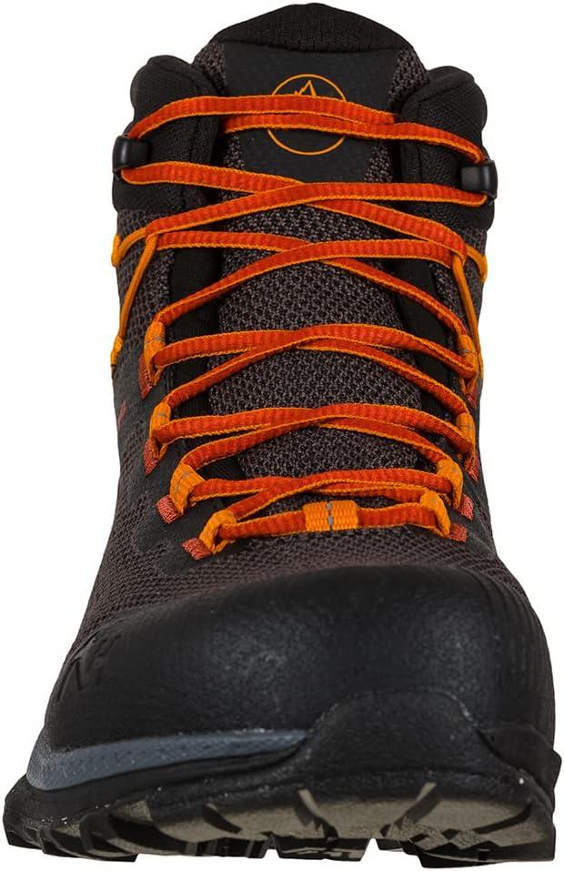 imageLa Sportiva Mens TX Hike Mid Hiking Boots CarbonSaffron 7