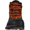 La Sportiva Mens TX Hike Mid Hiking Boots, Carbon/Saffron, 7