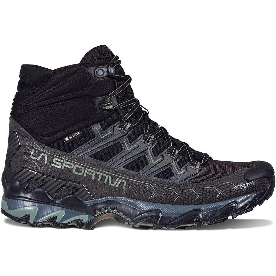 imageLa Sportiva Mens Ultra Raptor II Mid GTX Hiking ShoeBlackClay