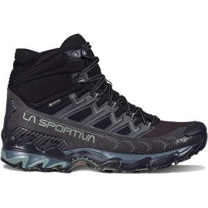 La Sportiva Mens Ultra Raptor II Mid GTX Hiking Shoe(Black/Clay)