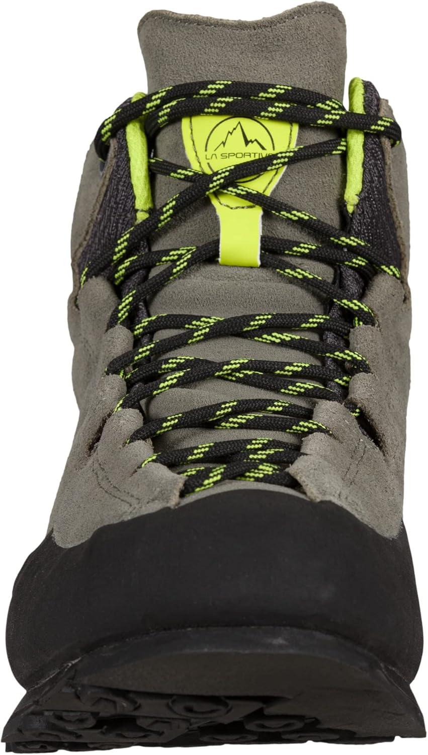 imageLA Sportiva Unisex Boulder X Mid BlueYellow Trekking amp Hiking BootsClay Neon