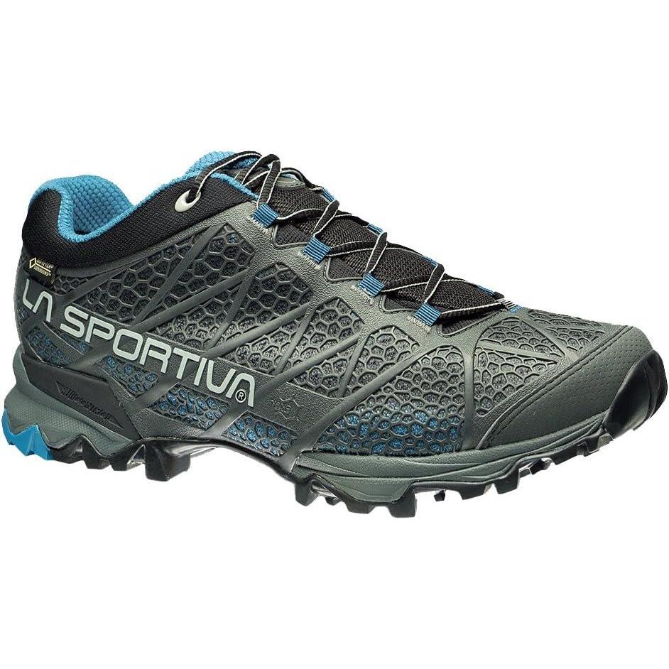imageLa Sportiva Mens Primer Low GTX Hiking Shoe CarbonBlue 405 M EU
