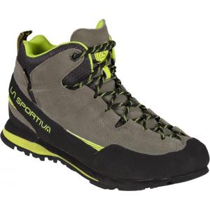 LA Sportiva Unisex Boulder X Mid Blue/Yellow Trekking & Hiking Boots(Clay Neon)