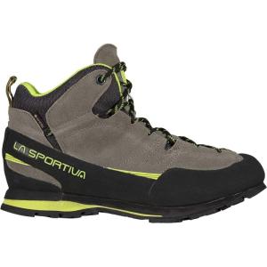 LA Sportiva Unisex Boulder X Mid Blue/Yellow Trekking & Hiking Boots(Clay Neon 909720)