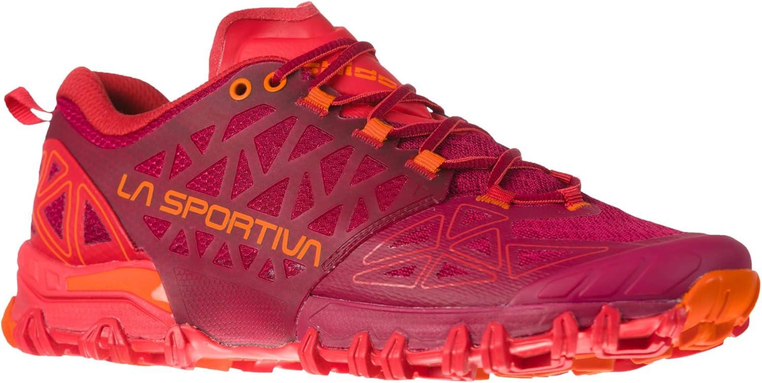 imageLA SPORTIVA Womens Camping and Hiking Trail Running Shoes Beet Garnet 5