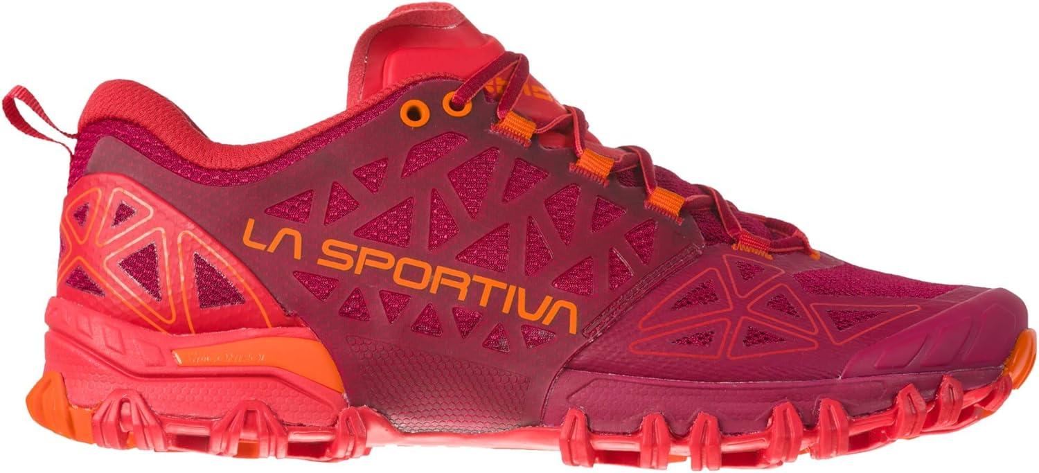 imageLA SPORTIVA Womens Camping and Hiking Trail Running Shoes Beet Garnet 5