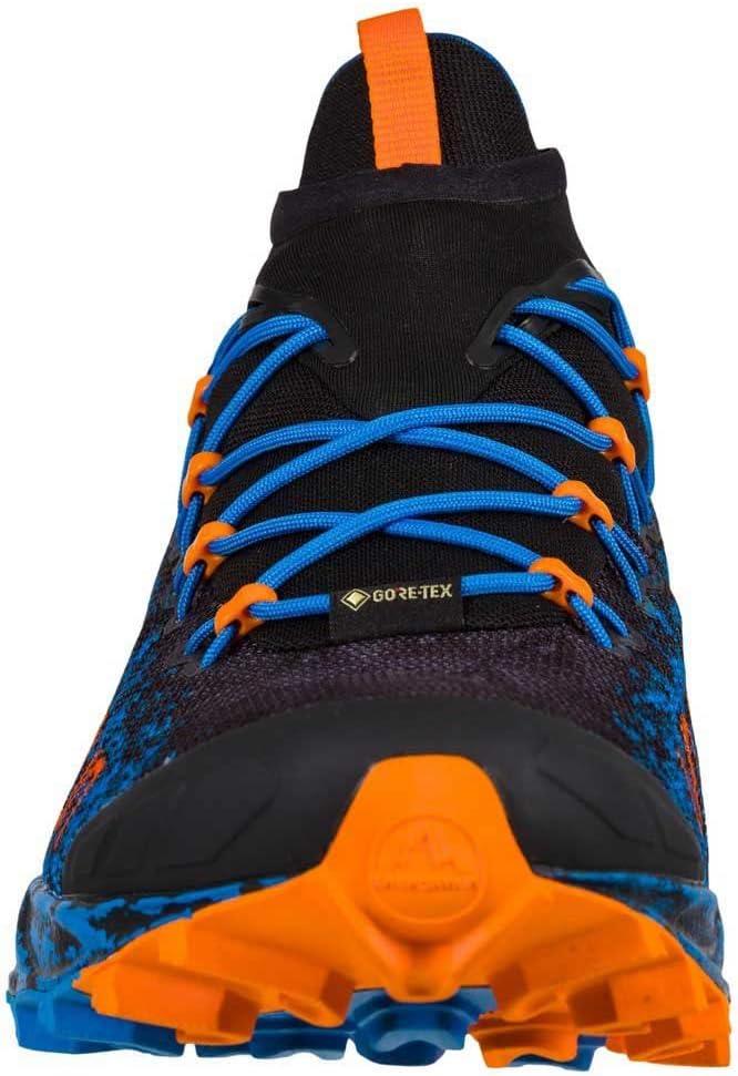imageLa Sportiva Mens Camping amp Hiking Trail Running ShoesElectric Blue Tiger