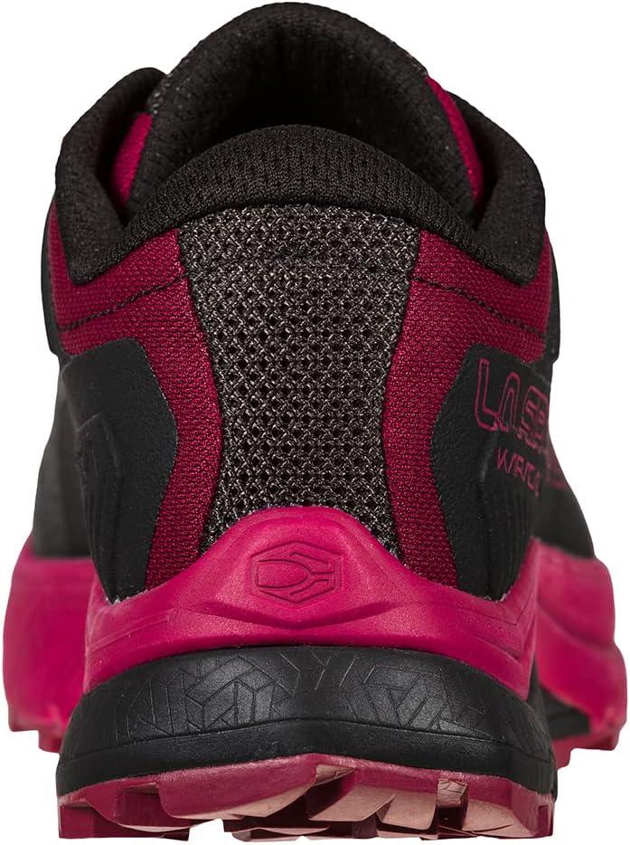 imageLa Sportiva Womens Karacal Trail Running ShoeBlackRed Plum