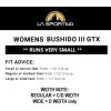 La Sportiva Womens Bushido III Performance Mountain/Trail Running Shoes(Stone-blue/Moonlight)
