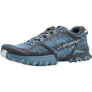 La Sportiva Womens Bushido III Performance Mountain/Trail Running Shoes(Carbon/Limestone)