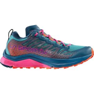 La Sportiva Womens Jackal II Trail Running Shoe(Storm Blue Lagoon)