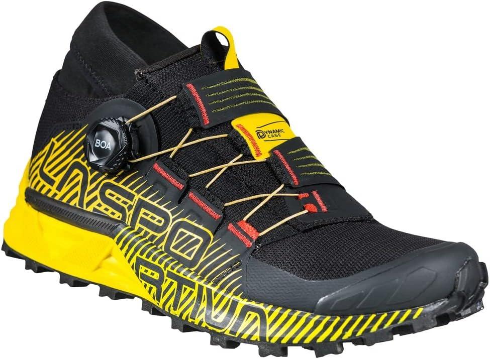 imageLa Sportiva Mens Athletics Trail Running Shoes 44 EUBlack Yellow 999100