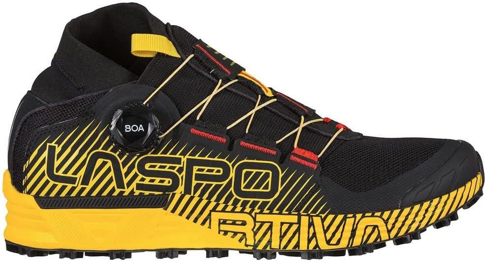 imageLa Sportiva Mens Athletics Trail Running Shoes 44 EUBlack Yellow 999100