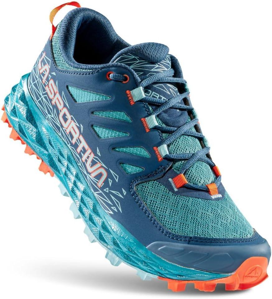 imageLa Sportiva Womens Camping amp Hiking Trail Running Shoes 7 AUBlue Storm Blue Lagoon