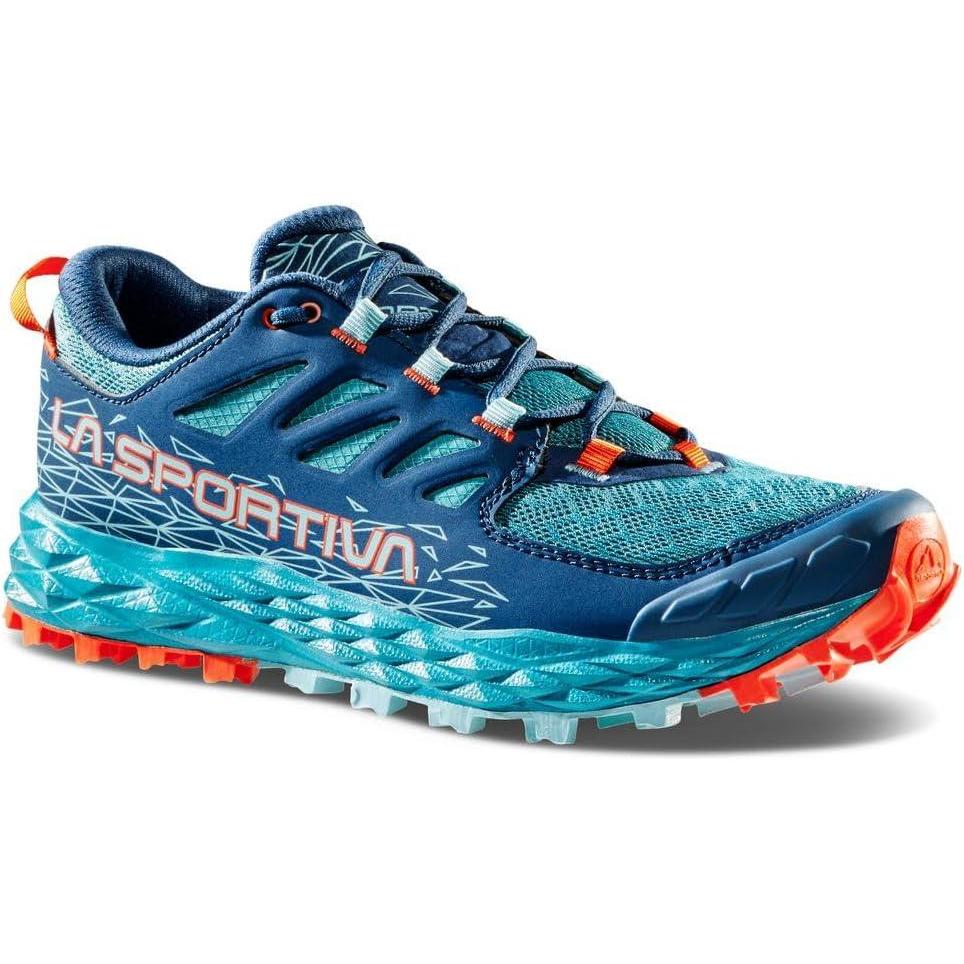 imageLa Sportiva Womens Camping amp Hiking Trail Running Shoes 7 AUBlue Storm Blue Lagoon
