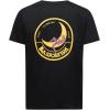 La Sportiva Climbing On The Moon Men’s Graphic T-Shirt — Breathable, Comfortable, Lightweight — Climbing, Hiking, Travel(Nero/Giallo)
