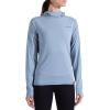 La Sportiva Cloud Shadow Sun Hoody Women’s Tech Shirt — Lightweight, Breathable, Moisture Wicking — Hiking, Trail Running(Limestone/Night Sky)