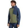 La Sportiva Descender Storm Men’s Softshell Full-Zip Jacket — Wind-Resistant, Breathable — Climbing, Ski Touring, Hiking(Cypress/Night Sky)