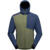 La Sportiva Descender Storm Men’s Softshell Full-Zip Jacket — Wind-Resistant, Breathable — Climbing, Ski Touring, Hiking(Cypress/Night Sky)