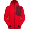 La Sportiva Descender Storm Men’s Softshell Full-Zip Jacket — Wind-Resistant, Breathable — Climbing, Ski Touring, Hiking(Mountain Red/Redwood)