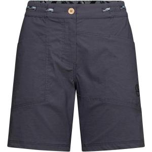 La Sportiva Mantra Women’s Climbing Shorts — Breathable, Lightweight, Stretch Fabric — Bouldering, Hiking, Trekking(Onyx/Chalk)