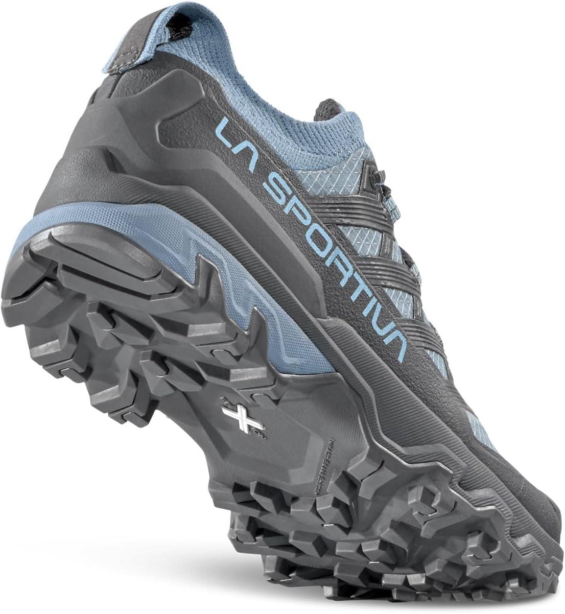 imageLa Sportiva Womens Mens Ultra Raptor 3 Low Hiking Shoe Lightweight amp Breathable AllTerrain Grip amp Debris ProtectionLimestoneCarbon