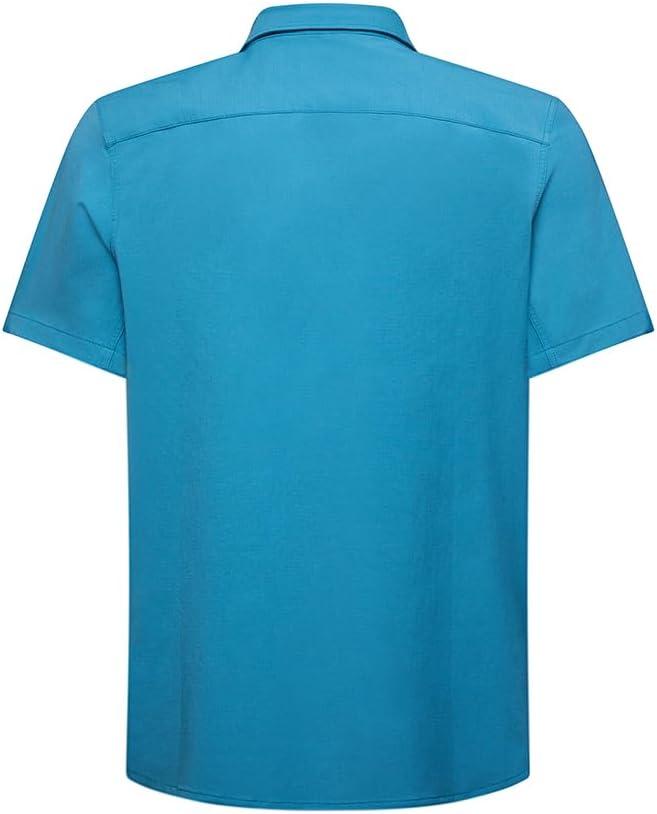 imageLa Sportiva Superfly Mens ButtonUp Shirt Lightweight QuickDry Breathable Fabric Relaxed Fit Hiking Trekking Travel Lake XLarge
