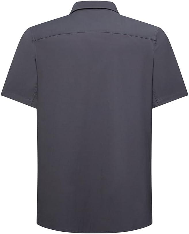 imageLa Sportiva Superfly Mens ButtonUp Shirt Lightweight QuickDry Breathable Fabric Relaxed Fit Hiking Trekking Travel Onyx XLarge