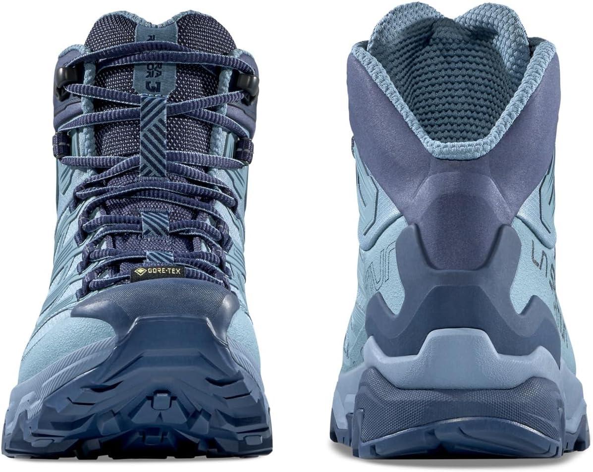 imageLa Sportiva Womens Ultra Raptor 3 Mid GTX Waterproof Hiking Shoe GoreTex Protection amp Breathable AllTerrain Grip amp Ankle SupportLimestoneNight Sky