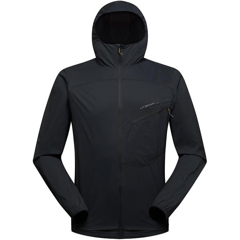 imageLa Sportiva Freeway Wind Mens Windbreaker Jacket  Lightweight Wind Resistant Packable  Trail Running Hiking TrekkingBlackOnyx