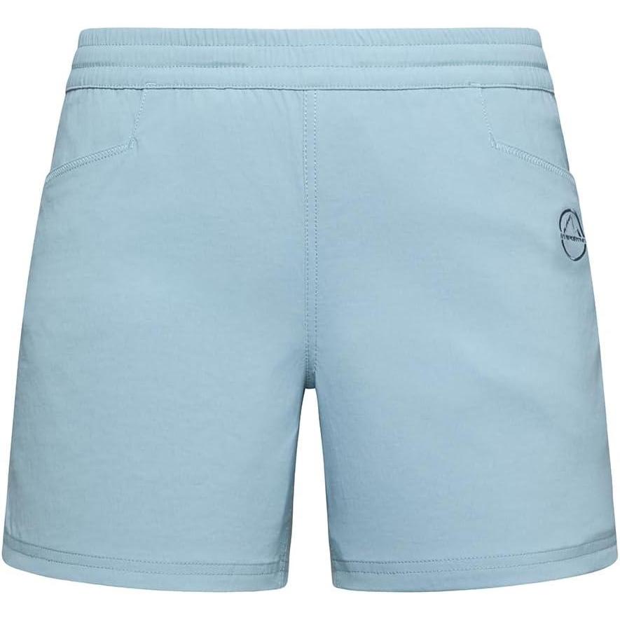 imageLa Sportiva Gambit Womens Climbing Shorts Lightweight Stretch Fabric Flexible Movement Climbing Hiking TrekkingLimestone
