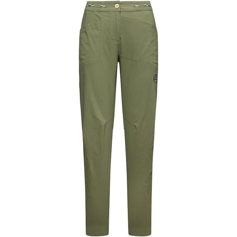 imageLa Sportiva Mantra Womens Climbing Pants Breathable Lightweight Stretch Fabric Bouldering Hiking TrekkingCypressNight Sky