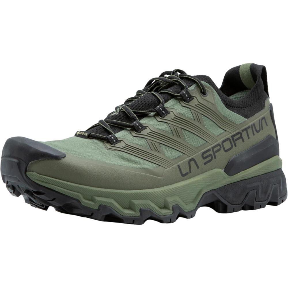 imageLa Sportiva Mens Ultra Raptor 3 GTX Low Waterproof Hiking Shoe GoreTex Protection amp Breathable AllTerrain GripCypressBlack