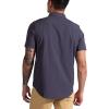 La Sportiva Superfly Men’s Button-Up Shirt — Lightweight, Quick-Dry, Breathable Fabric, Relaxed Fit — Hiking, Trekking, Travel, Onyx, X-Large