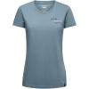 La Sportiva Climb Flower Women’s Graphic T-Shirt — Breathable, Comfortable, Lightweight — Climbing, Hiking, Travel(Limestone/Night Sky)