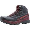 La Sportiva Mens Ultra Raptor 3 Mid GTX Waterproof Hiking Shoe – Gore-Tex Protection & Breathable – All-Terrain Grip & Ankle Support(Carbon/Redwood)