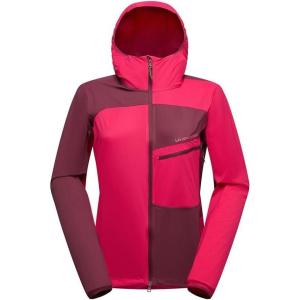 La Sportiva Freeway Wind Women’s Windbreaker Jacket — Lightweight, Wind Resistant, Packable — Trail Running, Hiking, Trekking(Azalea/Redwood)