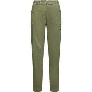 La Sportiva Mantra Women’s Climbing Pants — Breathable, Lightweight, Stretch Fabric — Bouldering, Hiking, Trekking(Cypress/Night Sky)