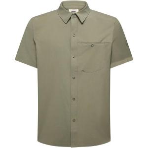 La Sportiva Superfly Men’s Button-Up Shirt — Lightweight, Quick-Dry, Breathable Fabric, Relaxed Fit — Hiking, Trekking, Travel, Cypress, Large