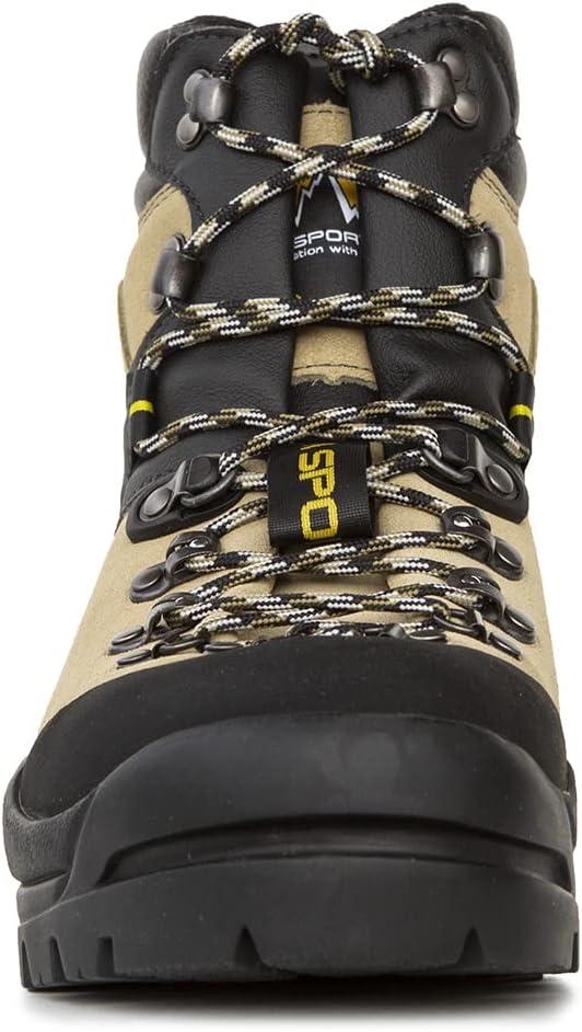 imageLa Sportiva Mens Makalu Leather Boots for Hiking Backpacking Mountaineering amp Outdoor WorkNatural
