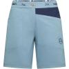 La Sportiva Mantra Women’s Climbing Shorts — Breathable, Lightweight, Stretch Fabric — Bouldering, Hiking, Trekking(Limestone/Night Sky)