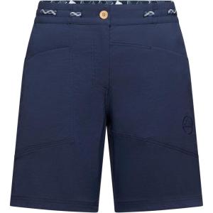 La Sportiva Mantra Women’s Climbing Shorts — Breathable, Lightweight, Stretch Fabric — Bouldering, Hiking, Trekking(Night Sky)