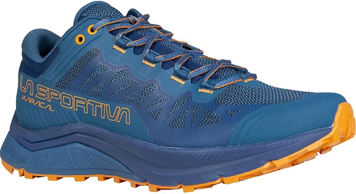 imageLa Sportiva Mens Karacal Trail Running Shoes Space BluePoseidon 657