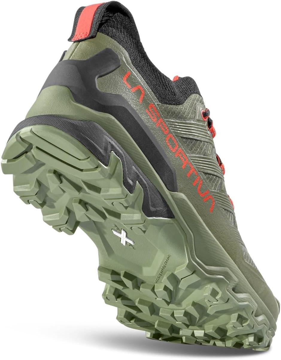 imageLa Sportiva Mens Ultra Raptor 3 Low Hiking Shoe Lightweight amp Breathable AllTerrain Grip amp Debris ProtectionCypressMountain Red