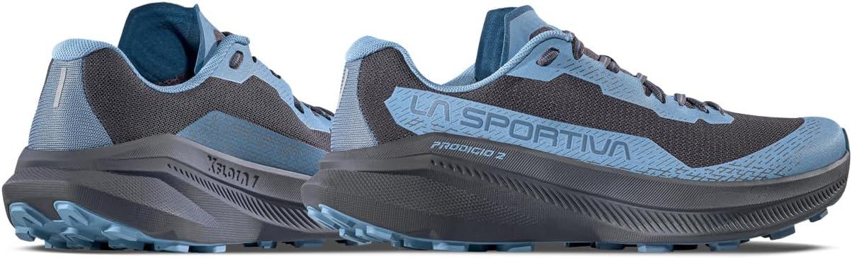 imageLa Sportiva Womens Prodigio 2 Womens Trail Running Shoe Versatile Daily Trainer to Race Day Reactive Cushioning Breathable amp GrippyOnyxAdriatic