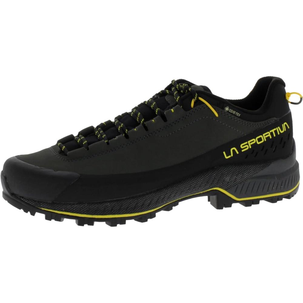 imageLA SPORTIVA Hiking shoes TX5 Evo GTX waterproof and stable hiking shoes for men with nonslip outsole and nubuck leather upperCarbon Yellow