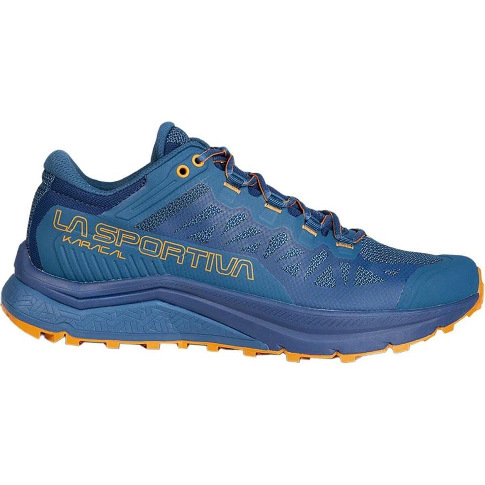 imageLa Sportiva Mens Karacal Trail Running Shoes Space BluePoseidon 657