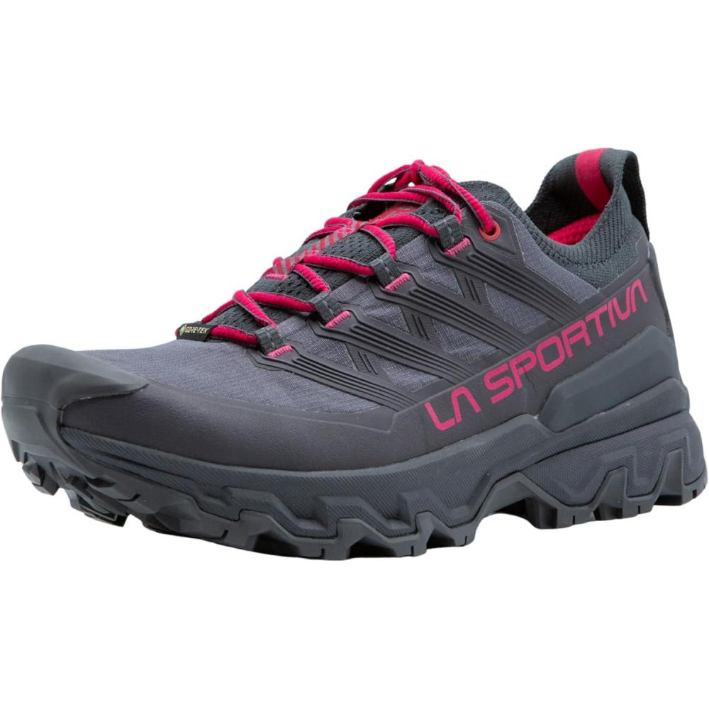 imageLa Sportiva Womens Ultra Raptor 3 GTX Low Waterproof Hiking Shoe  GoreTex Protection amp Breathable  AllTerrain GripOnyxAzalea