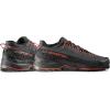 La Sportiva Men’s TX4 EVO Leather Technical Approach/Hiking Shoes, Carbon/Cherry Tomato, US 14 (EU Equivalent 48)
