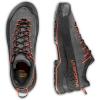 La Sportiva Men’s TX4 EVO Leather Technical Approach/Hiking Shoes, Carbon/Cherry Tomato, US 14 (EU Equivalent 48)